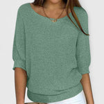 Rachel | Swobodny dzianinowy sweter - widok 11