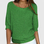 Rachel | Swobodny dzianinowy sweter - widok 12